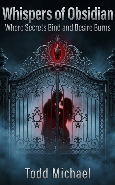 Whispers of Obsidian: Where Secrets Bind and Desire Burns — book cover