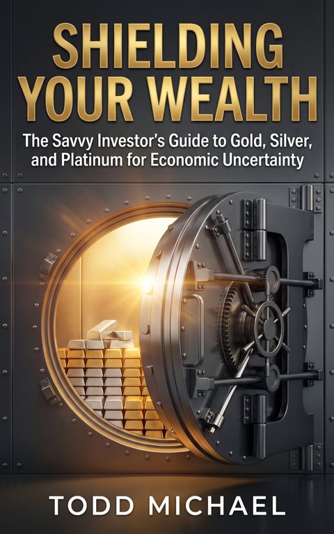 Shielding Your Wealth: The Savvy Investor's Guide to Gold, Silver, and Platinum for Economic Uncertainty — book cover